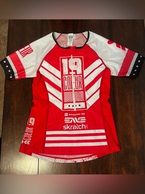 Coeur Team 19 Sleeved Triathlon Aero Top Large